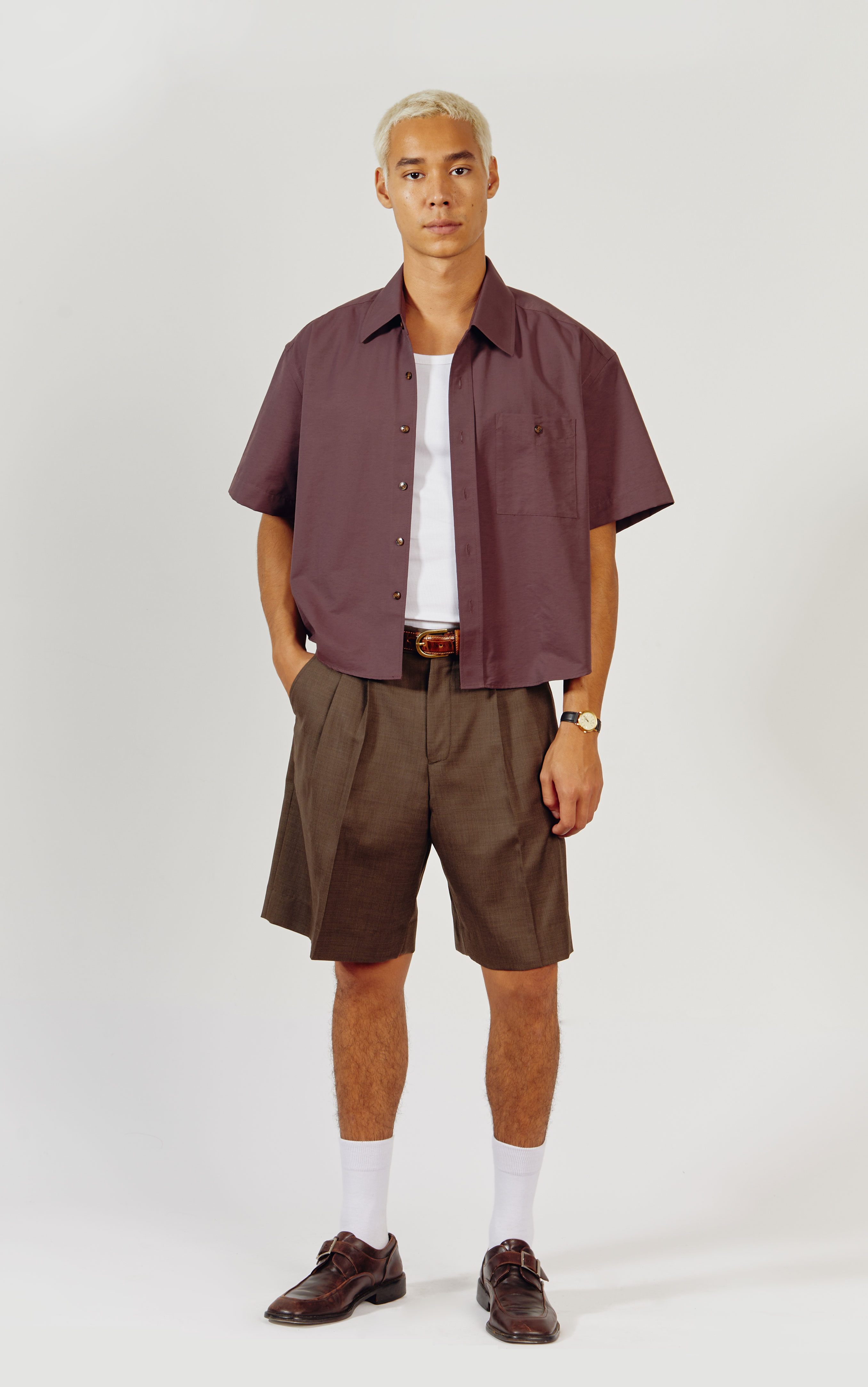 CAMISA BERINJELA 