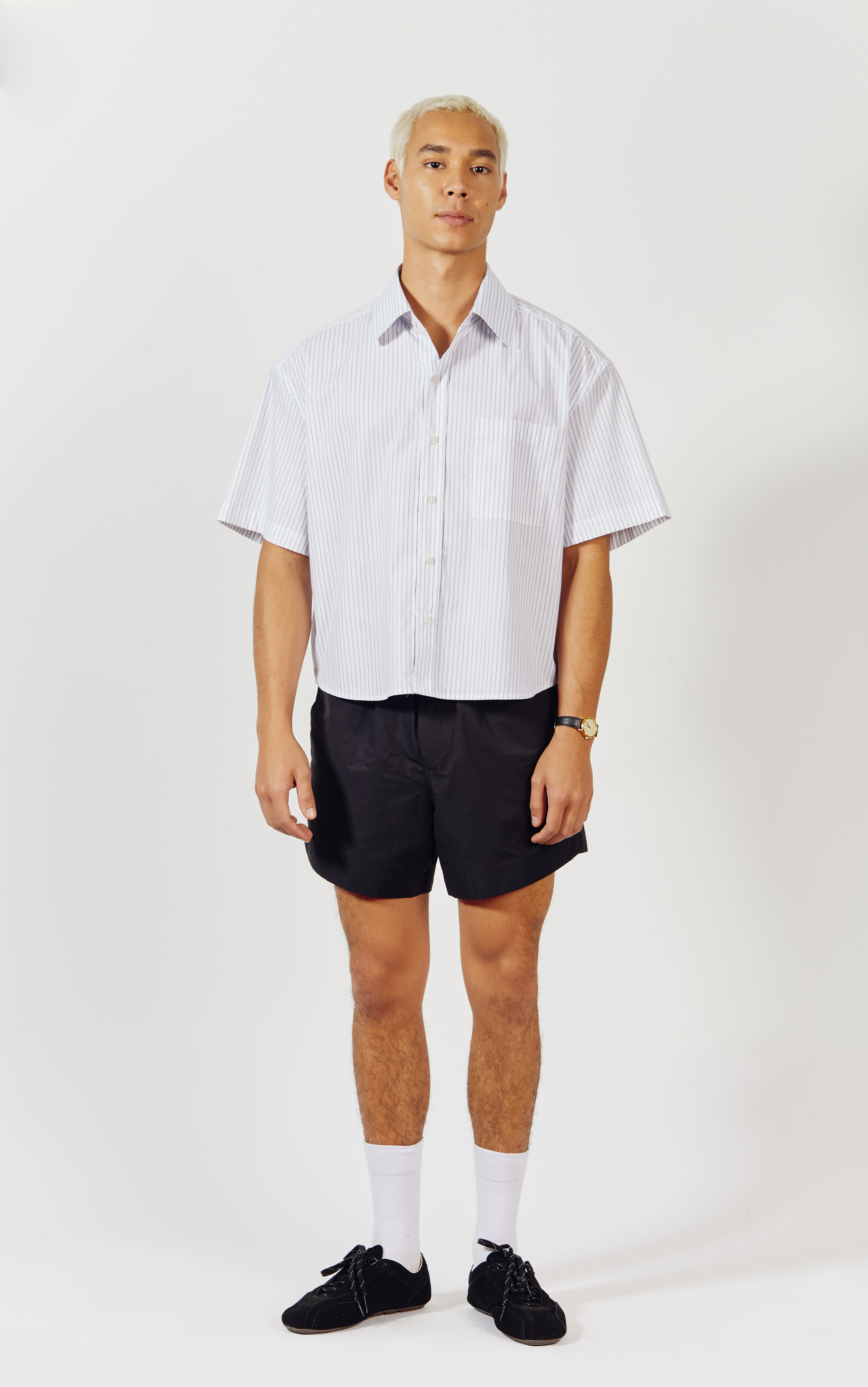 CAMISA LISTRAS E PONTILHADOS