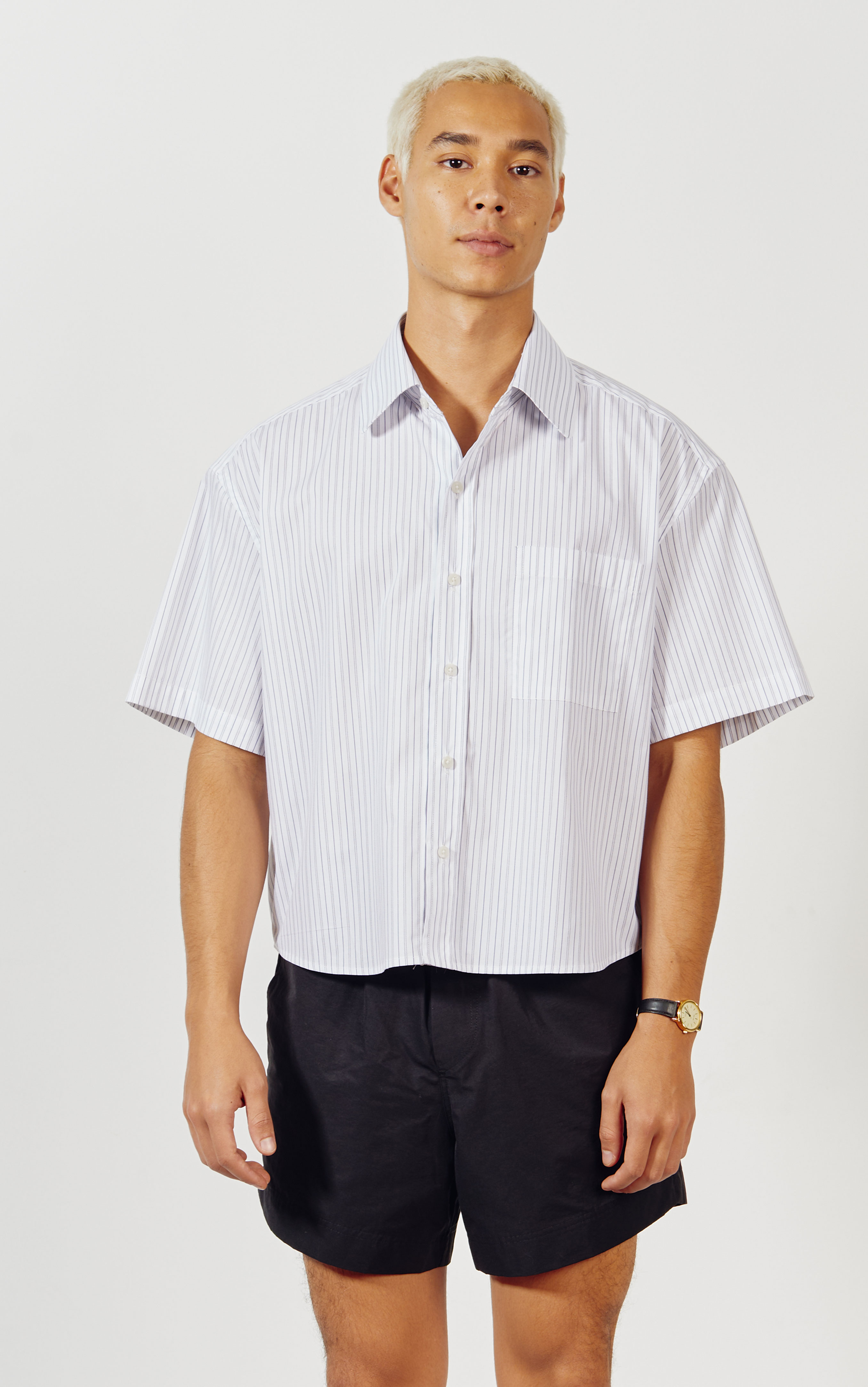 CAMISA LISTRAS E PONTILHADOS
