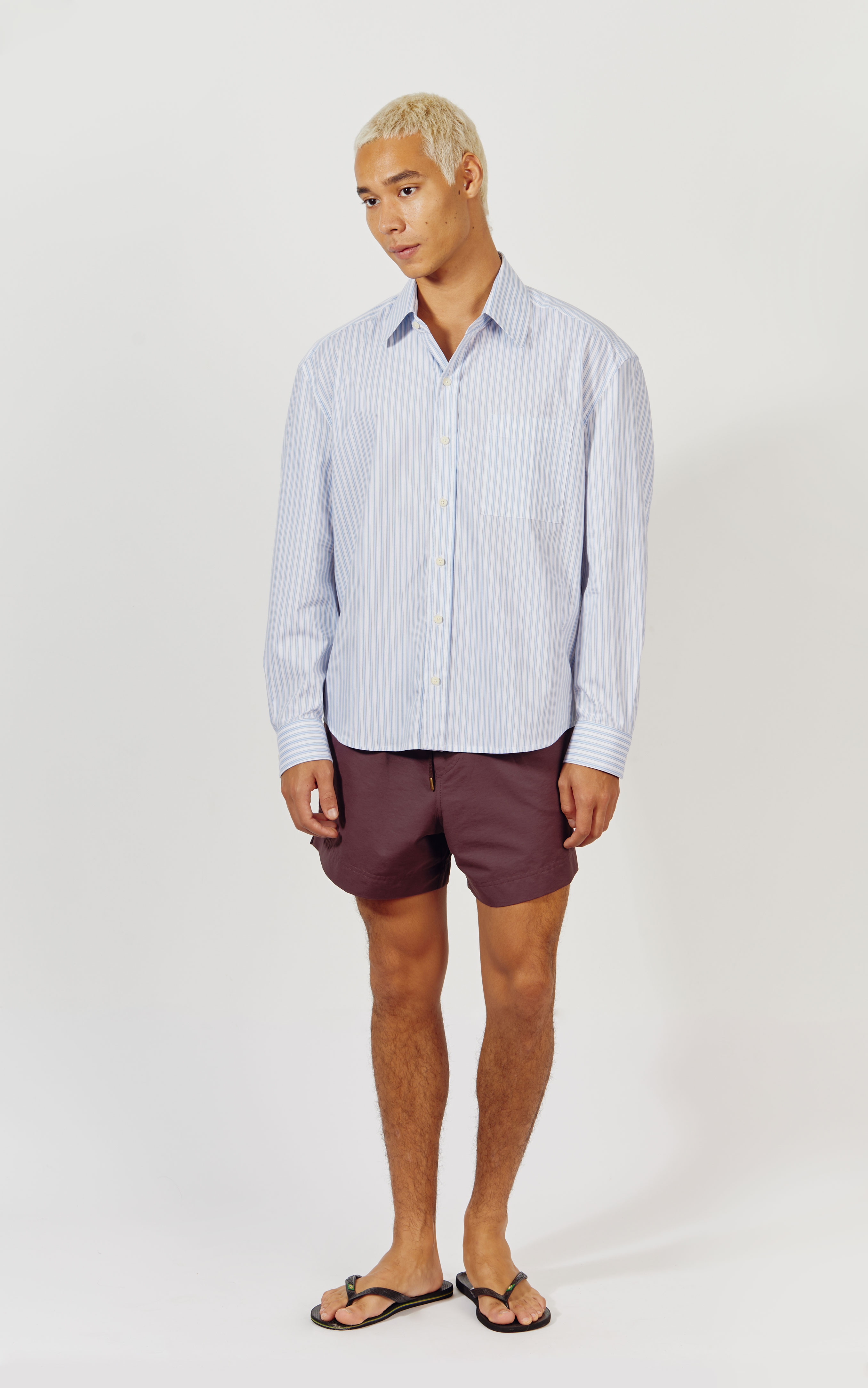 CAMISA CL. LISTRAS TUBULARES